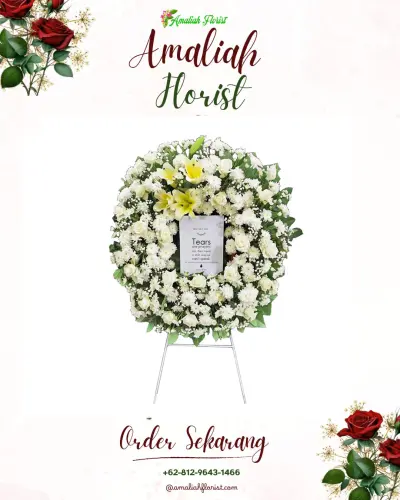 Krans Bunga Duka Cita di Mandrajaya